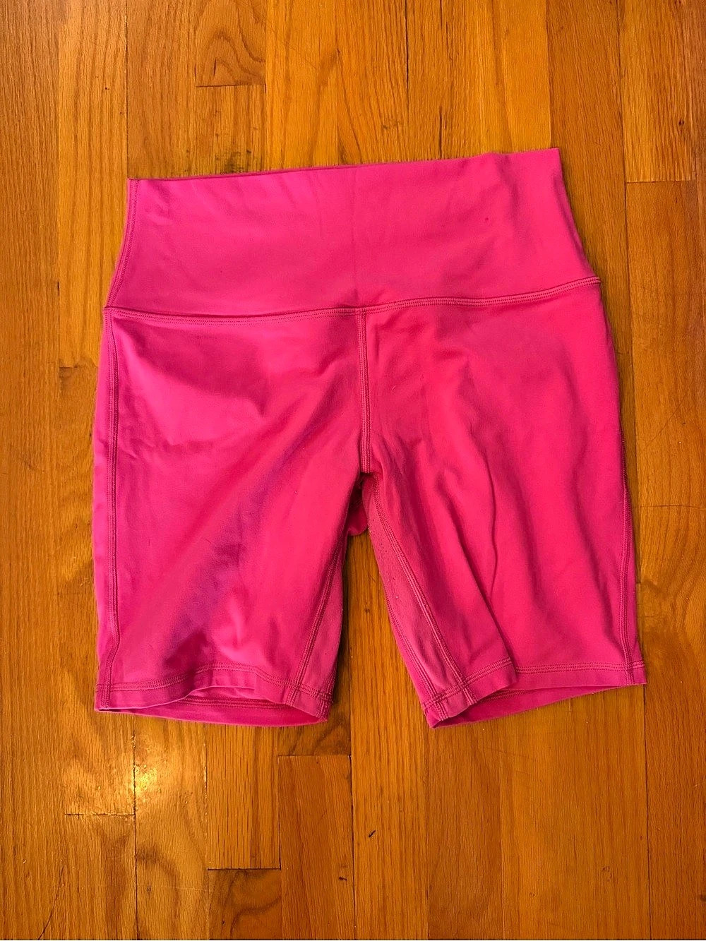 lululemon Align High-Rise Short 8" Bike Shorts in Pink Size 10